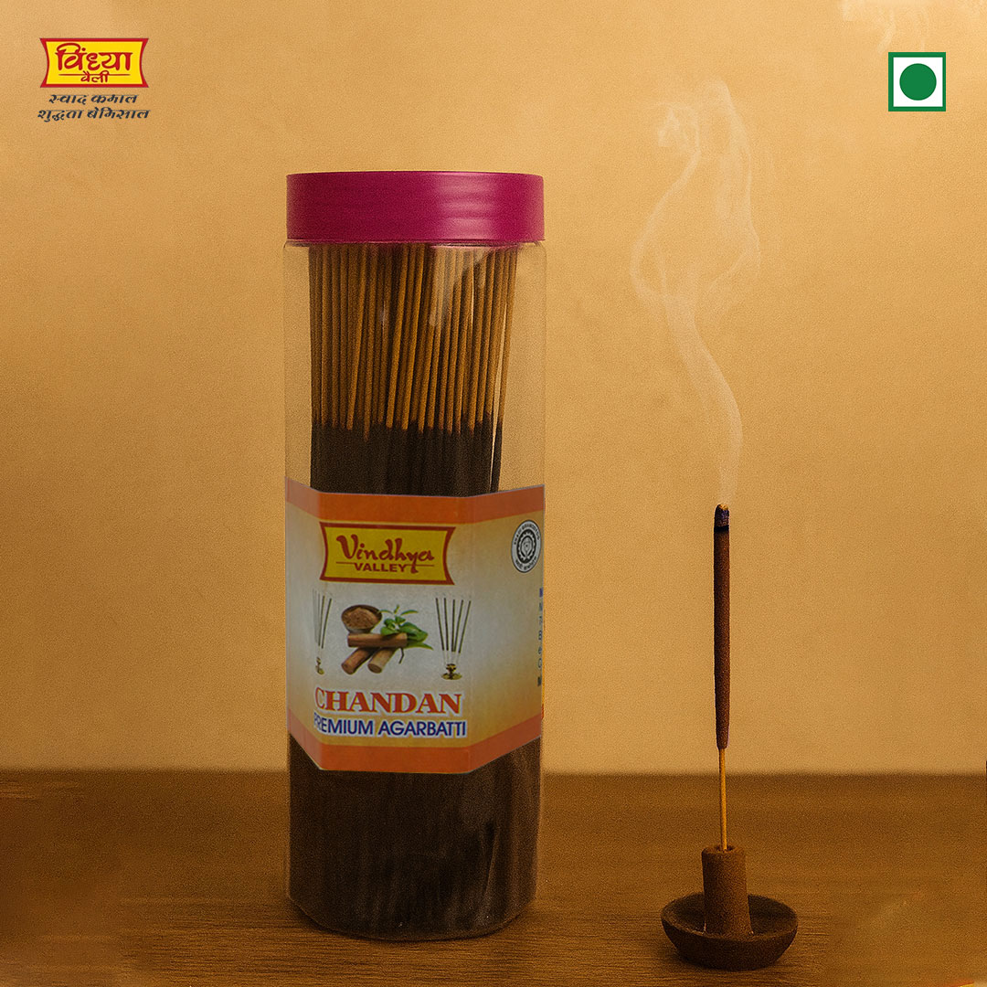 चंदन अगरबत्ती – शुद्ध चंदन की सुगंध