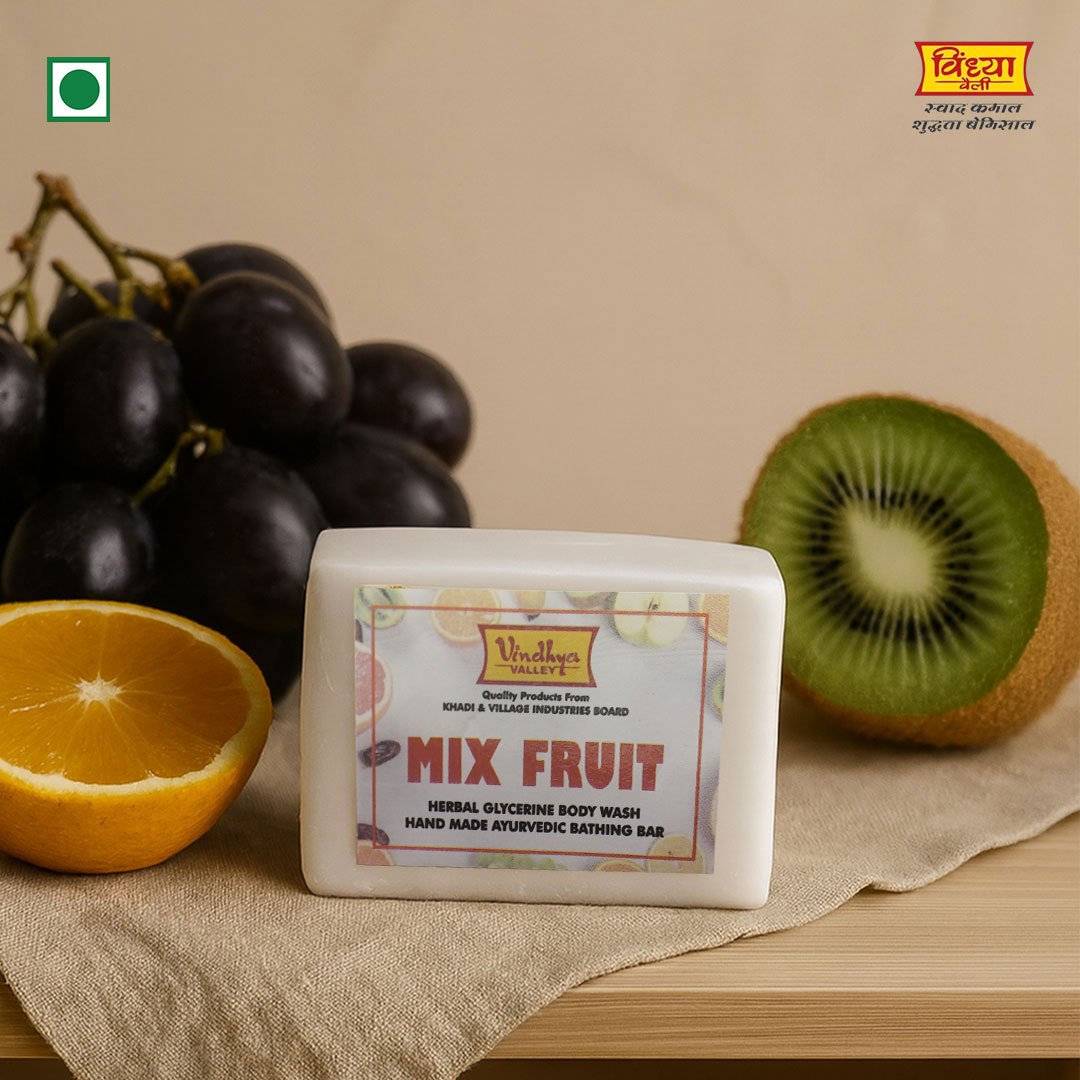 मिक्स फ्रूट साबुन – ताज़गीभरी रोज़ाना देखभाल