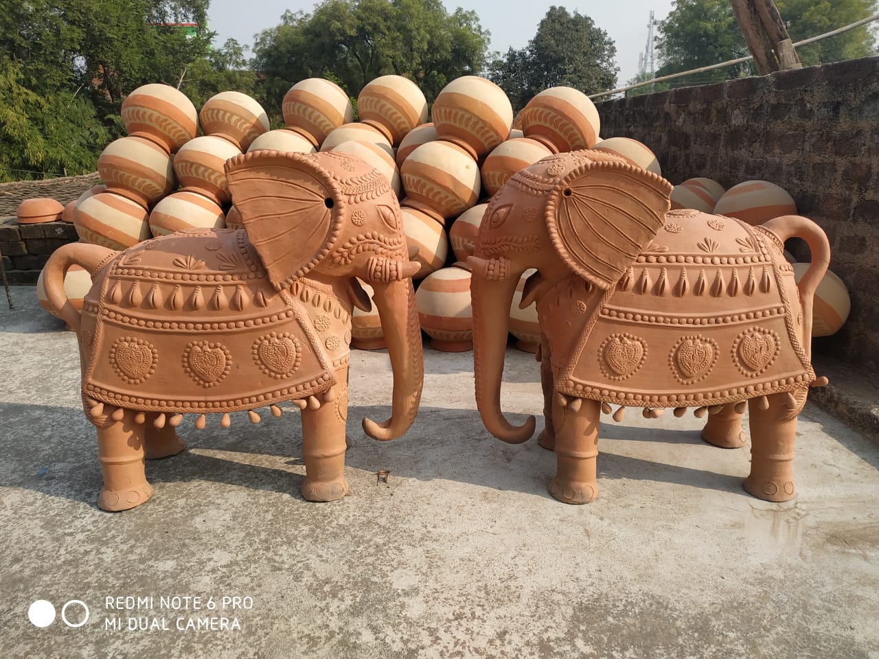 टेराकोटा हाथी