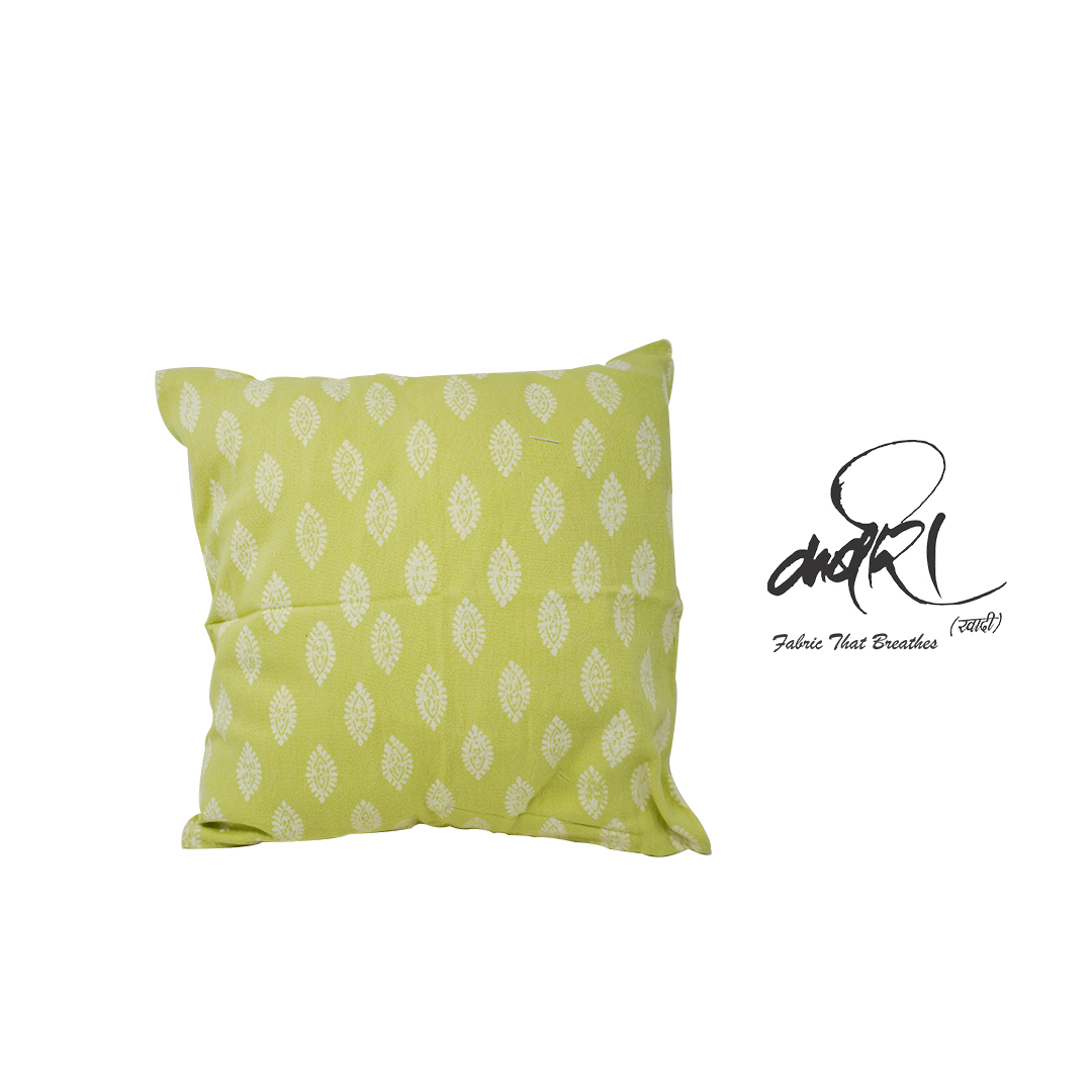 डिस्चार्ज प्रिंट कुशन कवर – शिल्प प्रेरित इंटीरियर एक्सेसरी