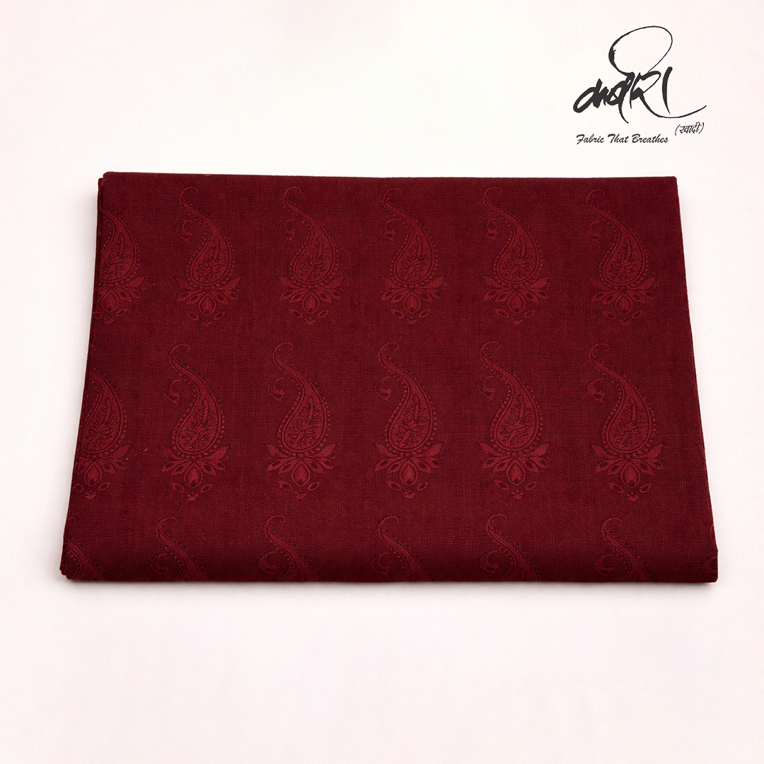 बाघ प्रिंट रनिंग फैब्रिक – सांस्कृतिक वस्त्र शिल्प का उदाहरण